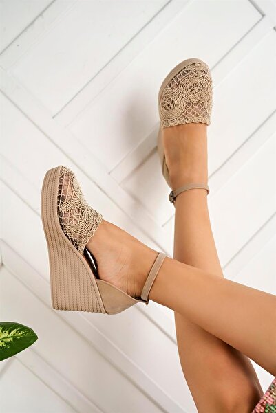 Aymood Knitted Patterned Sandals 07