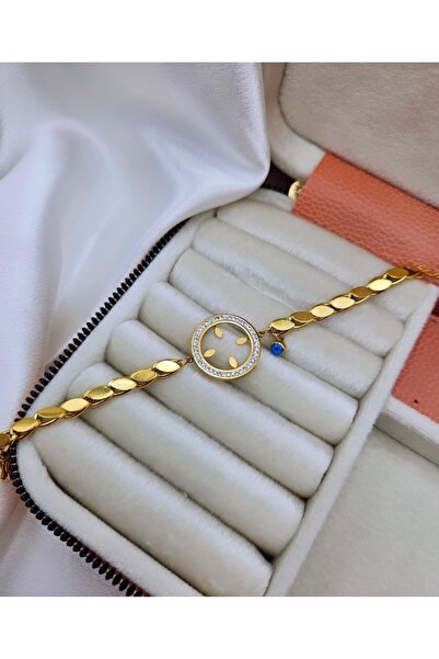 mavidenizaccesories Çeyrek Çerçeveli Bileklik Arpa Bileklik Çeyrek Takılan Bi...