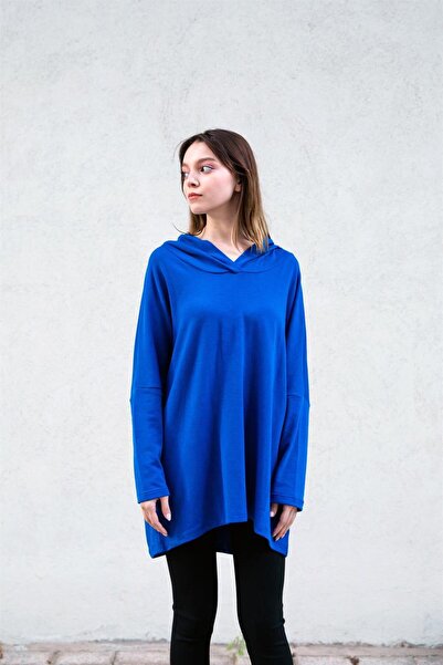 Gils Butik Hooded Saks Tunic