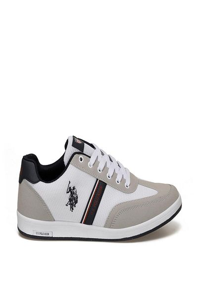 U.S. Polo Assn. U.S.Polo Kares 1FX - Αθλητικό ύφασμα Nubuck με κορδόνια και τρύπες