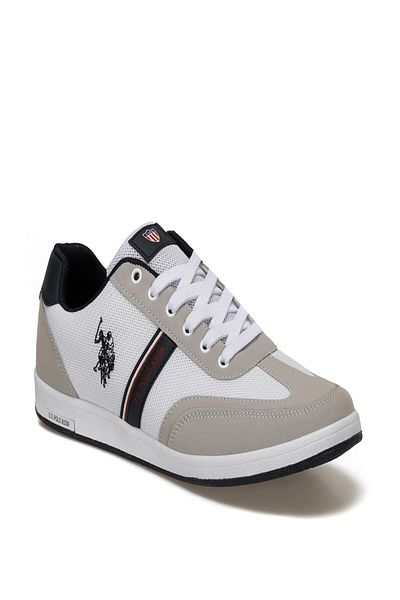 U.S. Polo Assn. U.S.Polo Kares 1FX - Αθλητικό ύφασμα Nubuck με κορδόνια και τρύπες
