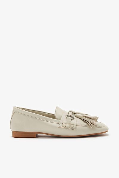 Louis Cardy Balerini de damă Bess Beige din piele naturală