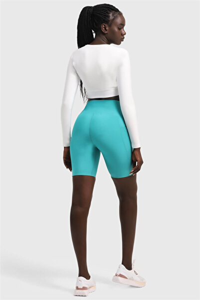 Superstacy Turquoise Sport Leggings with Laptop Pocket
