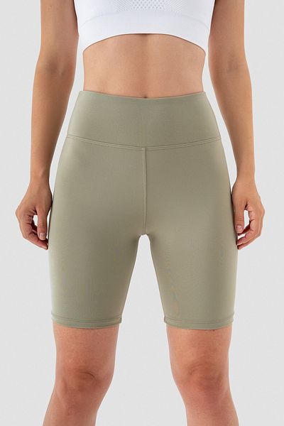 barebone Light Green Cycling Shorts