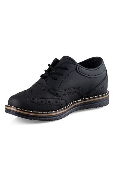 MAGIC SHOES Unisex dětské černé denní ortopedické užitečné sezónní boty