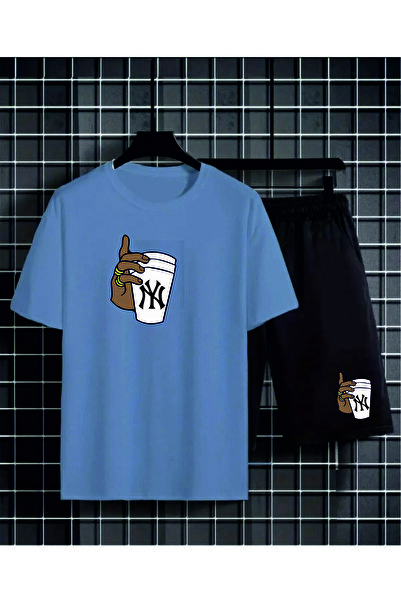 HOFFNUNG Повний комплект з коротким футболкою та шортами з принтом My Bardak