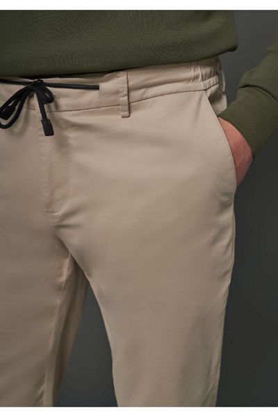 Tony Montana Comfort Fit Gabardine Fabric Jogger Pants