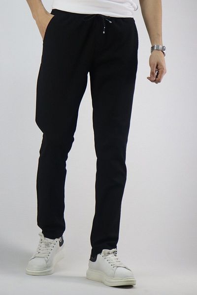 inpool Men's, Waist lace-up, Regular Fit, Woven pants