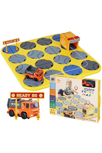 HESTİNYA TOYS Stem Mantıksal Yol Yapım Oyunu Eğitici Oyuncak Puzzle Kodlama Oyunu Zeka Geliştirme Problem Çözme