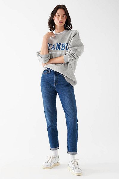 Mavi M 100277 -33687 Pantaloni de damă Cindy în formă de aur negru
