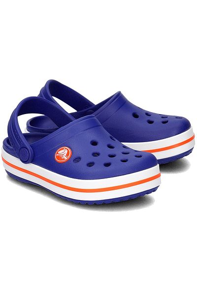 Crocs Kids شبشب أزرق للأطفال من Crocs Crocband Clog K204537-4o5