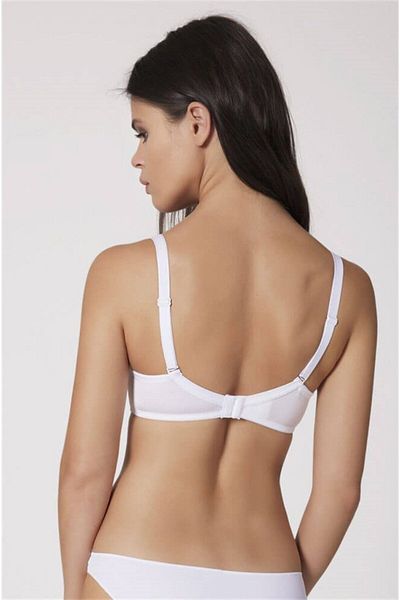 Orkide 8100 Sutien cu sârmă, tăiat subțire, fără susținere - alb