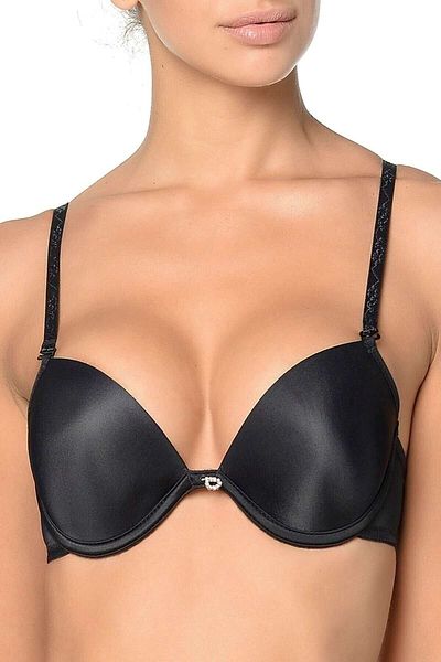 Orkide Women's Black Padded Cup Bra CLAUDIA