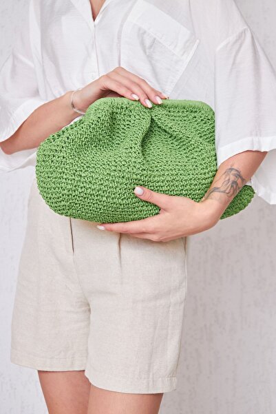 ANJEA Oeil De Grace Hand Knitted Stylish Handbag