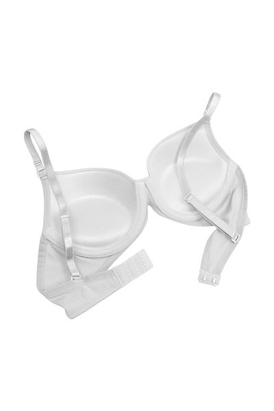 Le Jardin Sutien cu urechi căptușit micro acoperit pentru damă, alb 7080 Desire