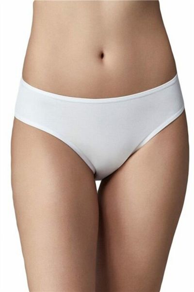 Q-EN Slip negru pentru femei, cu talie înaltă, 3 piese