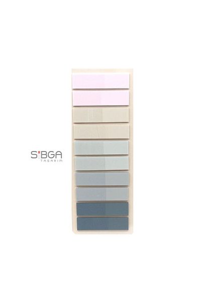sibga tasarım Transparent Colored Postit Post-it Post ItBookmark Bookmark Postit Sticker Note Paper 200 Sheets