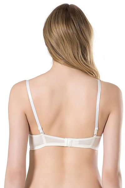 Fabony 3001 Basic Empty Cup Single Bra with Cut Out Sides