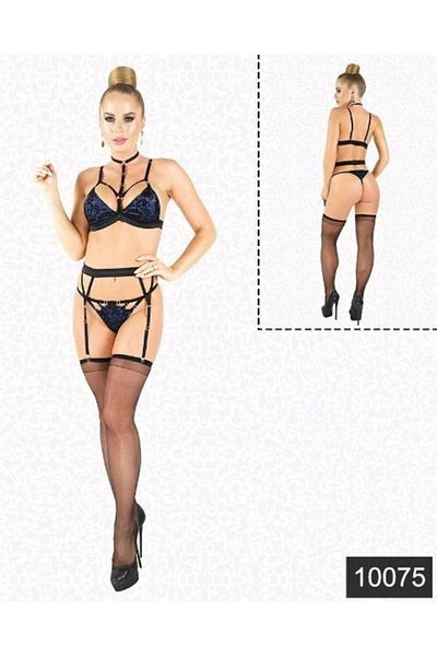 Elawin Σετ σουτιέν 10075 Model Fancy Garter