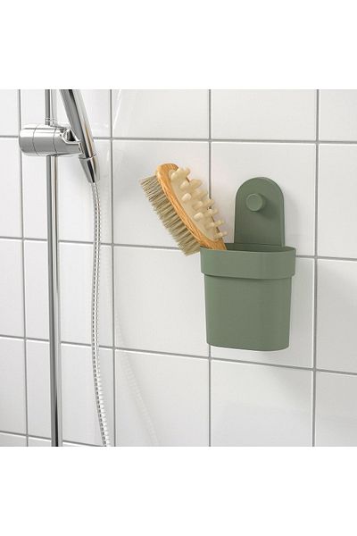 IKEA Κουτί βεντούζας Öbonas, γκρι-πράσινο