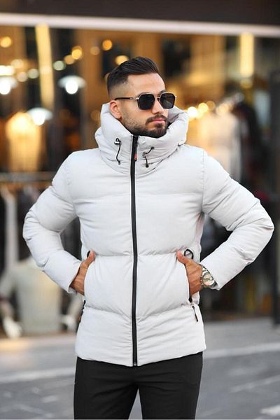 inpool Ανδρικό Puffer Model Stone Puffer παλτό