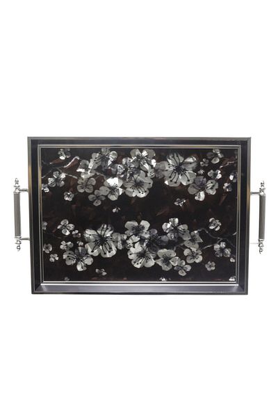T.Concept Nature Series Dmt624 - Rectangular Glass Surface Engagement and Tea Tray