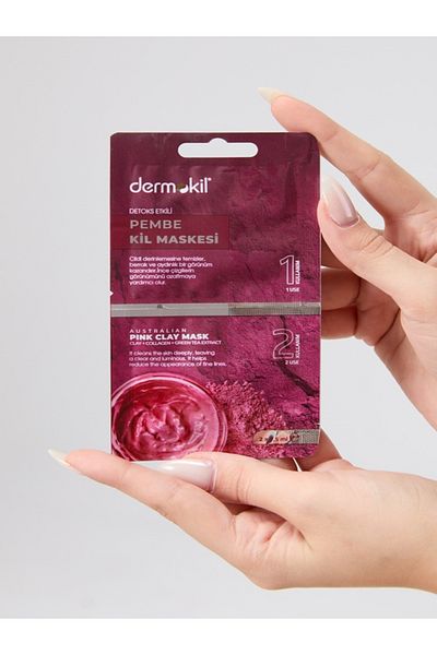 Dermokil Pink Detox Effect Clay Mask - 15 ml
