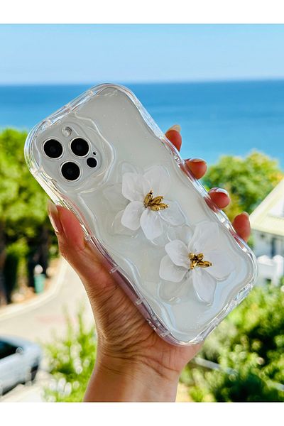 Go Aksesuar حافظة سيليكون مرنة بتصميم خاص متوافق مع هاتف Iphone 12 و12 Pro