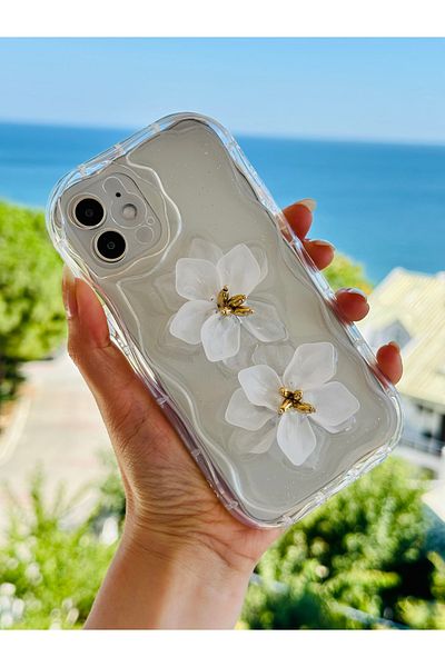 Go Aksesuar حافظة سيليكون مرنة بتصميم خاص متوافق مع هاتف Iphone 12 و12 Pro