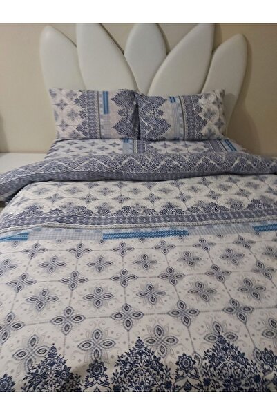 babyen1 Çift Kisilik Yorgan Ve Nevresim Takımı 2 Ad Silikon Dolgulu Yastık He...