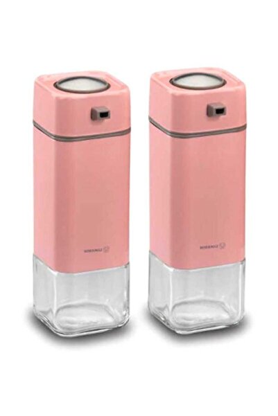 KORKMAZ A694 Stora Magnolia Pink Oil Vinegar Set