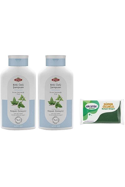 Otacı Ivy 2 Pieces 400 Ml - Plant Extract Shampoo Effective Against Dandruff