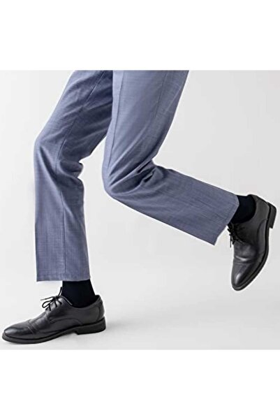 Gürhan Çorap 8 чифта памучни обикновени черни класически мъжки чорапи с ликра, сезонни