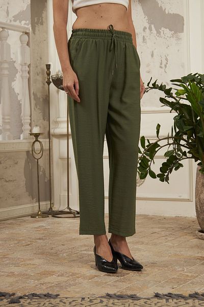 Orfeo Negro COMFORTABLE PATTERNED FABRIC TROUSERS
