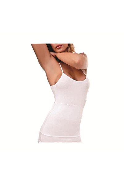 imer Жіночий білий корсет-майка