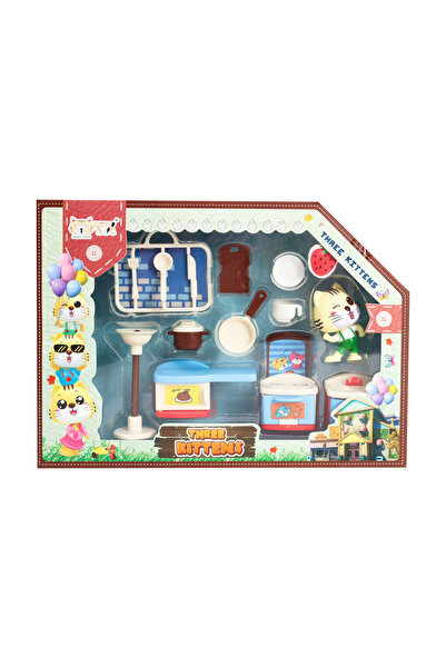 MEGA SEVİMLİ YAVRU KEDİ MUTFAK SETİ