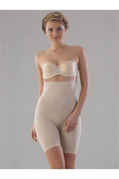 Emay İç Giyim Emay Seamless Bokser Pants Corset 3200 Skin