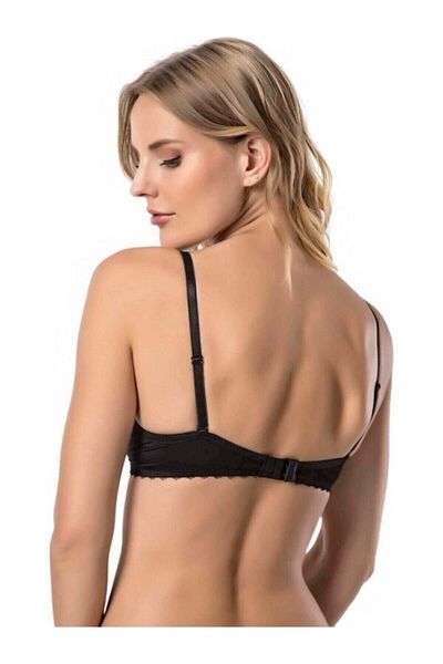 Le Jardin Sutien căptusit negru pentru femei