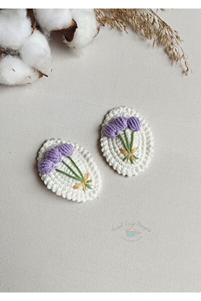 Masal Örgü Dünyası سلسلة مشبك بالون رائعة - إكسسوار لليدين والشعر بخيوط طبيعية