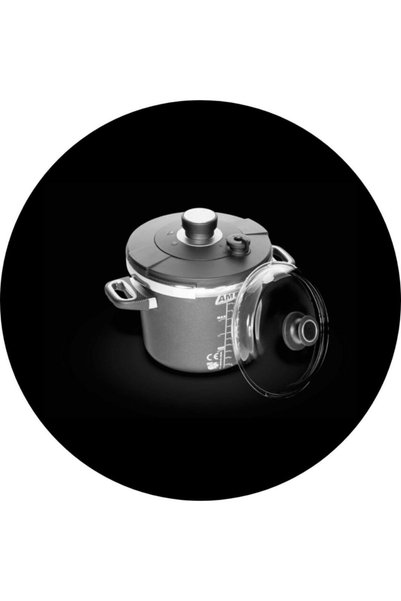 AMT Gastroguss Amt 2.5lt Düdüklü Tencere (ÇAP:22CM - DERİNLİK:10CM) 822skset