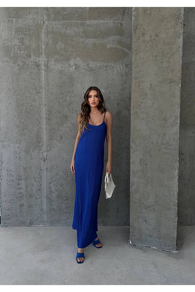 İLKCET MODA Rochie midi plisată căptușită