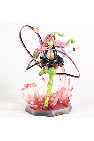 NETAVANTAJ Demon Slayer Hashira serisi Kanroji Mitsuri Aksiyon Figür 20 Cm