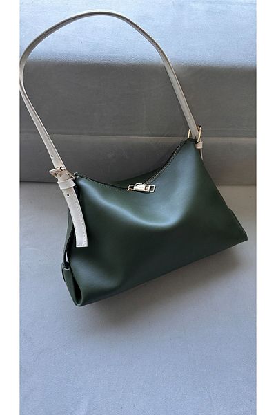Boutiquehaki Ross Baguette Bag Khaki (With Cream Cord)