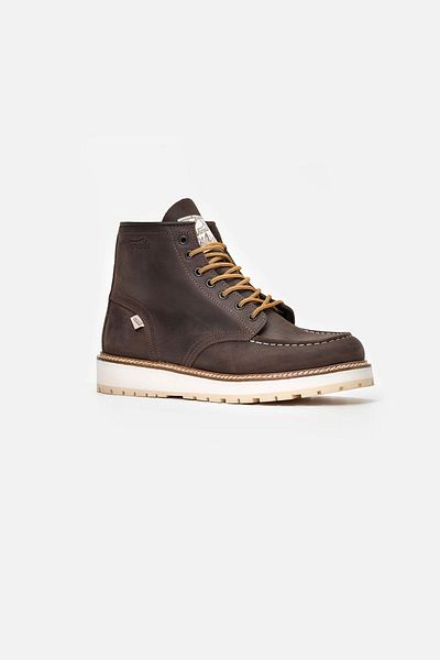 Vaneda 1106 LIFESTYLE V-TOWN CRAZY MEN'S BOOTS DARK BROWN