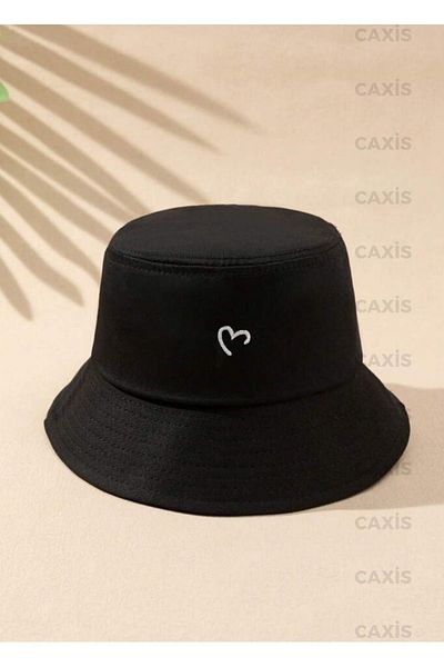 GYES Summer Bucket Heart Printed Bucket Hat 56-58 CM