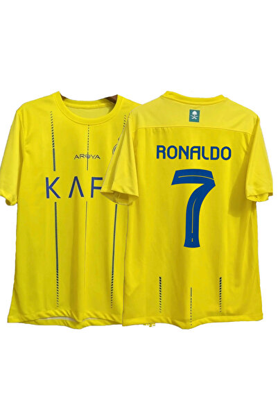 yenteks Cristiano Ronaldo - 23/24 Season Yellow Home Adult Jersey Al-Nassr