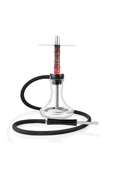 Muvo Shisha Mv503 Epoxy Kırmızı Çelik Nargile Takımı