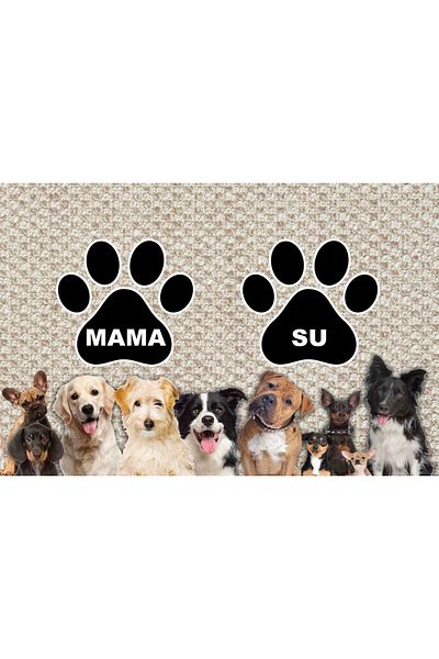Egebella Multi-Purpose Non-Slip Mat - Food Placemat, Cat Dog