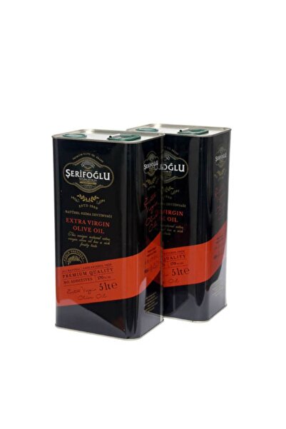 ŞERİFOĞLU Erken Hasat Soğuk Sıkım Naturel Sızma Zeytinyağı Teneke 2 X 5 L