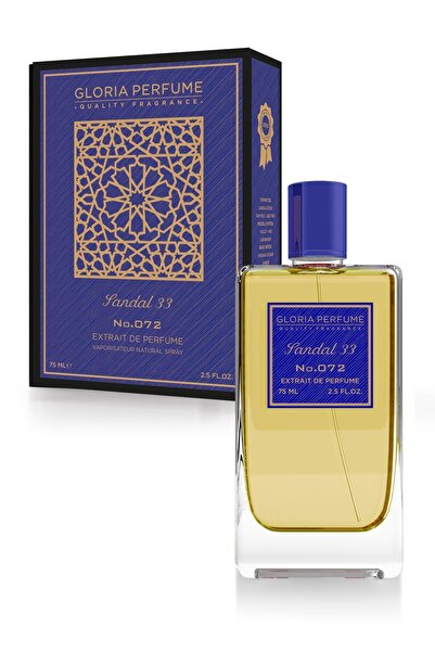 Gloria Perfume Sandal 33 75 ml Edp Unisex Parfüm